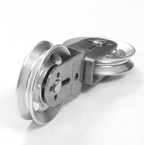 Fitness doppia puleggia per fai da te palestra casa cavo macchina doppia ruota cuscinetto puleggia 12x88x15mm - Acquista cuscinetti online - Spedizione veloce in Italia