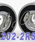 2-Pack 2RS  Cuscinetti a sferaSealed Foro ID 1/2" x OD 35mm x 11mm - Acquista cuscinetti online - Spedizione veloce in Italia