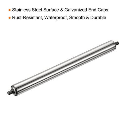 Roller trasportatore a gravità Diametro Roller ,5" x Lunghezza x " - Stainless Steel  Acquista cuscinetti online - Spedizione veloce negli Stati Uniti