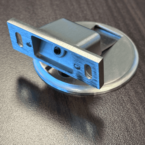 Fermaporta magnetico Stainless Steel - Fermaglio porta in metallo opaco spazzolato - Acquistare cuscinetti online - Spedizione veloce in Italia