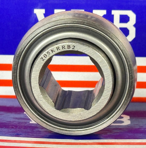 205KRRB2 農業機械軸受 - 2つのSeals ＆六角穴＆球面OD - ベアリングをオンラインで購入 - 高速米国配送