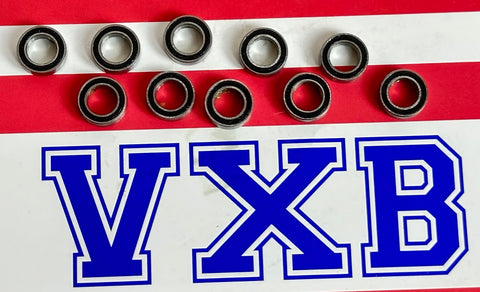 10-Pack 6x10x3mm Sealed ミニチュア・ベアリング