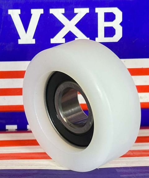 15mm ボアベアリング-49mm ナイロンタイヤ15x49x18mm