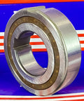 Close-up of CSK40PP One-Way Bearing - Keyway Sprag Freewheel Backstop Clutch in metal with visible keyway and internal mechanics.