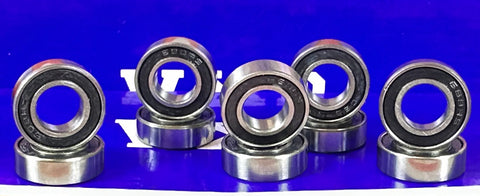 10-Pack プレミアム2RS -2RS 8x16Sealed 8x16x5 ミニチュアベアリング - ベアリングをオンラインで購入 - 高速米国配送