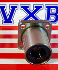 16mm 正方形はブッシュのLinear Motion 軸受けLBK16UU LMK16UU にフランジを付けたようになりました-軸受けをオンラインで買いなさい-速い米国の船積み