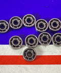 10-Pack 1.5x5x2Stainless Steel オープンミニチュアベアリング - ベアリングをオンラインで購入 - 高速米国出荷