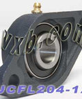 3/4 "穴によって取付けられる軸受けUCFL-204-12 + 2ボルトフランジを付けたようになったハウジング-オンラインで軸受けを買いなさい-速い米国の船積み
