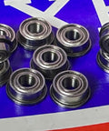 10-Pack フランジ軸受F683ZZ 3x7x3mm -Shielded - ミニチュア - オンラインのベアリングを購入します。