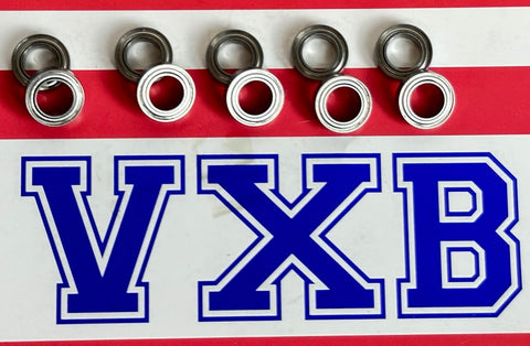 10-Pack 6x10mm - ダブルShielded 6x10x3 ミニチュアベアリング