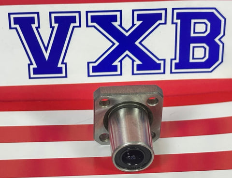 8mm Square Flanged Bushing Linear Motion - Buy Bearings online - Fast US Shipping