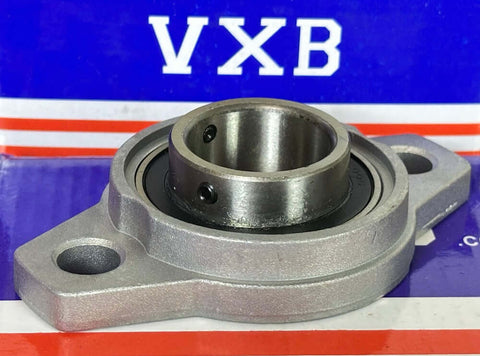 30mm Flange Bearing KFL006 Pillow Block Mounted Bearing on a branded background.