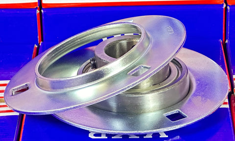 1-1/4 "inch 3ボルトはSBPF207-20によって押された鋼鉄ハウジング軸受けをフランジを付けたように取付けた-軸受けをオンラインで買いなさい-速い米国の船積み