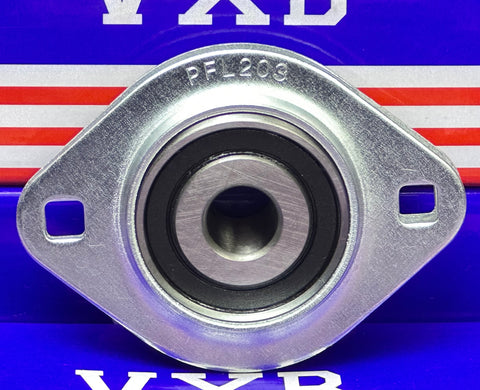 SBPFL201 プレススチールハウジングユニット 2ボルト1/2 "フランジ付きベアリング - ベアリングをオンラインで購入 - Fast US Shipping
