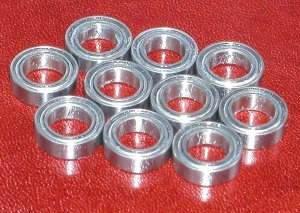 10-Pack 4x8Shielded 両側4x8x3mm ミニチュア軸受けでShielded -軸受けをオンラインで買いなさい-速い米国の船積み