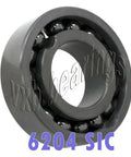 6204 完全な陶磁器軸受け SIC のSilicon Carbide 20x47x14mm SiC 軸受け-軸受けをオンラインで買いなさい-速い米国の船積み