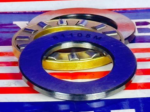 81105M  Roller Thrust  25x42x11mm  ブロンズ製ケージ - ベアリングをオンラインで購入 - 米国から迅速な配送
