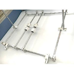 アルミ合金8mm シャフト クロス コネクタ サポート クランプ-軸受をオンラインで購入-高速米国出荷