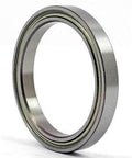 10x15x3mm Non Standard Ball Bearing - Shielded shown from side view, highlighting the precision and protection features.