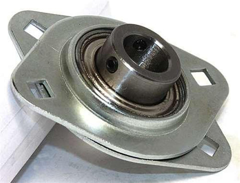 SBPFL201 12mm Stamped oval 2-Bolt Flanged Mounted Bearing - Buy Bearings online - Fast US Shipping
