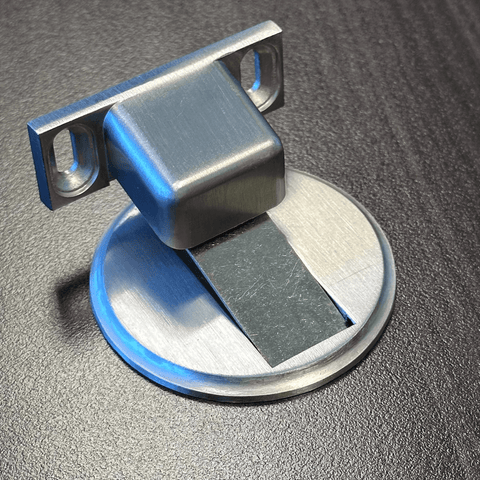 Stainless Steel 磁気ドアストップ - キャッチメタルホルダーストッパーマットブラシをかけられた - ベアリングをオンラインで購入 - 高速米国出荷