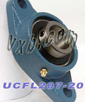 1-1/4 Bearing UCFL-207-20 + 2-Bolt Flanged Housing Mounted Bearing - Buy Bearings online - Fast US Shipping