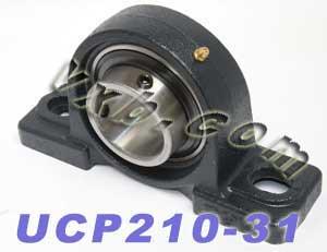 1-15/16 Bearing UCP-210-31 + Pillow Block Housing Mounted Bearing - Buy Bearings online - Fast US Shipping