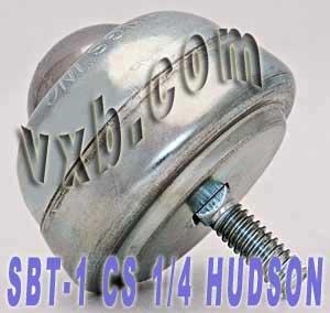 1-Stud Type Ball transfer SBT-1-CS 1/4" Threaded Stem Bearing - Buy Bearings online - Fast US Shipping