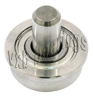 1/2" Flanged Bearing - 3/16 diameter integrated 1/2 Axle, durable design for smooth operation.