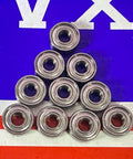 10-Pack 3x8x3 Stainless Steel Shielded Miniature Bearing - Buy Bearings online - Fast US Shipping