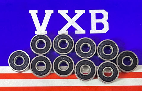 10-Pack Sealed Bearing 2RS 3/16" x " x .196" - Rolamento em miniatura - Comprar rolamentos on-line - Envio rápido para os EUA