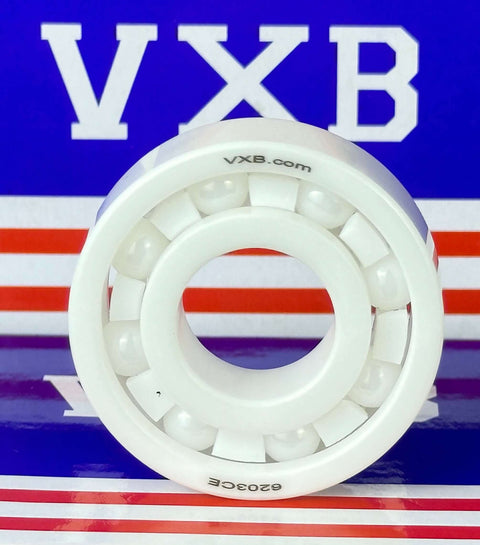 6203 Full Ceramic Bearing 17x40x12mm - Comprar rolamentos on-line - Envio rápido para os EUA