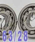 2-Pack Bearings 63/28 28x68x18 Open - Buy Bearings online - Fast US Shipping