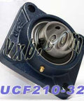 2-Pack Bearings UCF-210-32 + Square Flanged Cast Housing Mounted Bearings - Buy Bearings online - Fast US Shipping