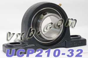2-Pack Bearings UCP-210-32 + Pillow Block Cast Housing Mounted Bearings - Buy Bearings online - Fast US Shipping