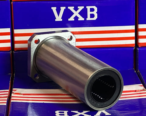 25mm Long Square Flanged Bushing Linear Motion LBK25LUU - Buy Bearings online - Fast US Shipping