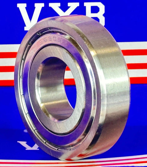 S6306ZZ Food Grade Stainless Steel Ball Bearing - Buy Bearings online - Fast US Shipping
