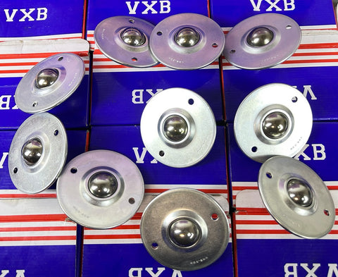 2 Holes Flange Ball Transfer Unit 10-Pack Mounted Surface Bearings - Buy Bearings online - Fast US Shipping