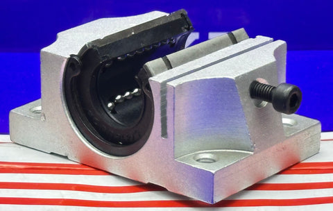 TBR16 16mm Bearing Truck Open Slide Unit Linear Motion - Comprar rolamentos on-line - Envio rápido para os EUA