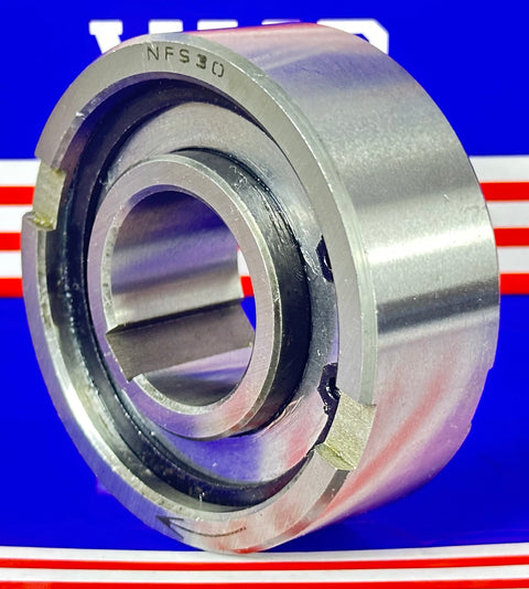 NFS30 One-Way 30x72x27 Bearing Support Required Backstop Clutch - Comprar rolamentos on-line - Envio rápido para os EUA