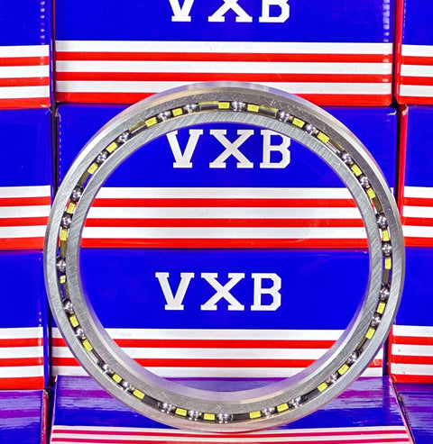 KD040XP0 Thin Section Bearing X Four-Point Contact Slim Bearing ID 4" OD 5" Width 1/2" inch displayed against VXB brand packaging.