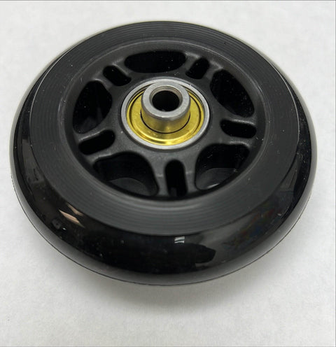 3" Rubber Wheel - 1/4" Bore Extended Ball Bearing - Comprar rolamentos on-line - Envio rápido para os EUA