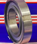 CSK60PP One-Way Bearing - Keyway Sprag Freewheel Backstop Clutch, side view showing metal construction and keyway detail