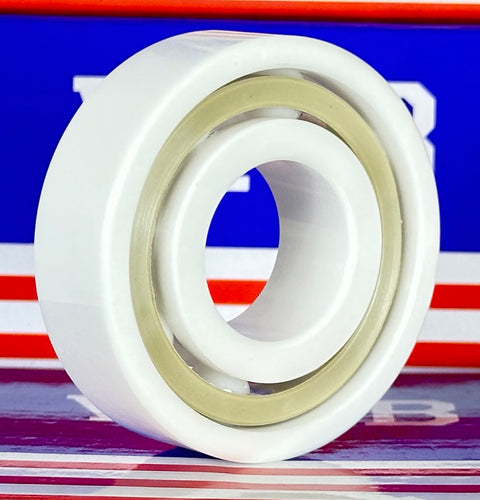 6204 Full Ceramic Bearing 20x47x14mm ZrO2 PEEK - Comprar rolamentos on-line - Envio rápido para os EUA