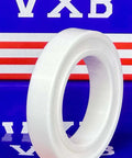 6908-2RS Full Ceramic ZrO2 Bearing 40x62x12 Seald em um fundo vibrante.