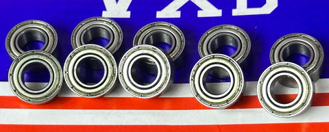 10-Pack Ball Bearings R188ZZ 1/4" x " x inch - Buy Bearings online - Fast US Shipping
