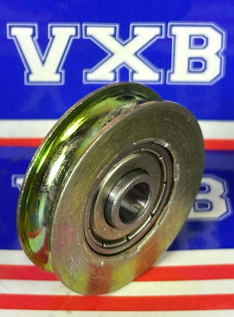 4mm ,4mm - Roller com ranhura em U 32mm  6.4x32x8mm