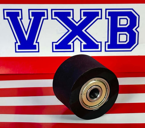 Shielded 6x30x20mm  - Roller de pneu de poliuretano preto - Compre rolamentos online - Envio rápido nos EUA