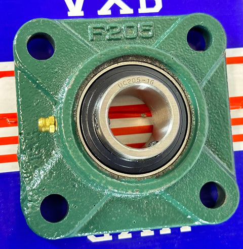 UCF205-16 Unidade de rolamento montada em flange com 4 parafusos e furo de 1" - Comprar rolamentos on-line - Envio rápido para os EUA