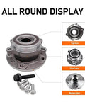 513253 Rolamento da roda dianteira e conjunto do cubo compatíveis - Audi A3 Q3 TT Quattro, VW Beetle CC Golf Jetta Passat - Comprar rolamentos on-line - Envio rápido para os EUA